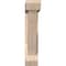 Ekena Millwork Traditional Slat Smooth Bracket w/ Offset Brace, Douglas Fir, 5 1/2"W x 26"D x 26"H BKT0604X26X26TRA06SDF - alternate 2